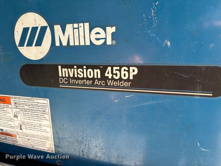 image for item FC1710 Miller Invision 456P welder/generator