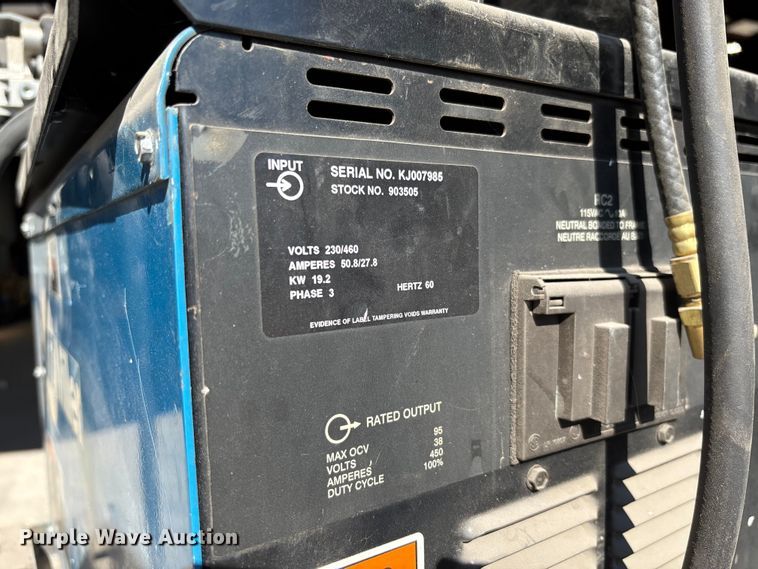 image for item FC1711 Miller Invision 456P welder/generator