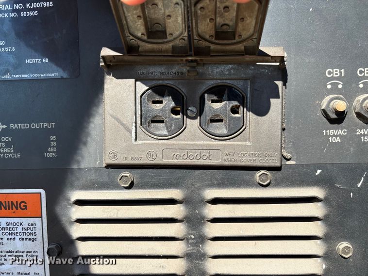 image for item FC1711 Miller Invision 456P welder/generator