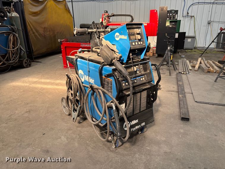 image for item FC1712 Miller PipeWorx 400 welder
