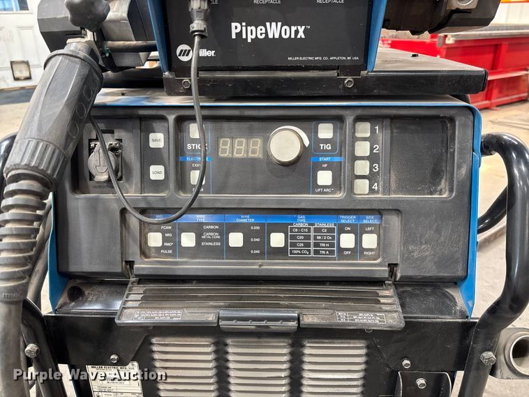 image for item FC1712 Miller PipeWorx 400 welder