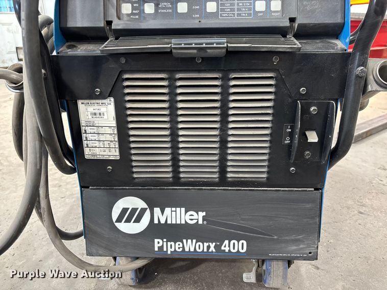 image for item FC1712 Miller PipeWorx 400 welder