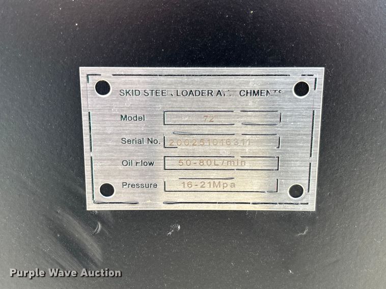 image for item FC1825 Gorilla 72 skid steer sweeper
