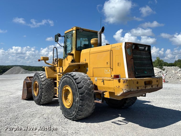 image for item FC1829 2005 Kawasaki 85ZV wheel loader