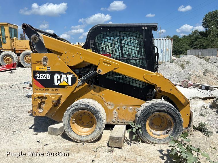 image for item FC1832 2019 Caterpillar 262D skid steer loader