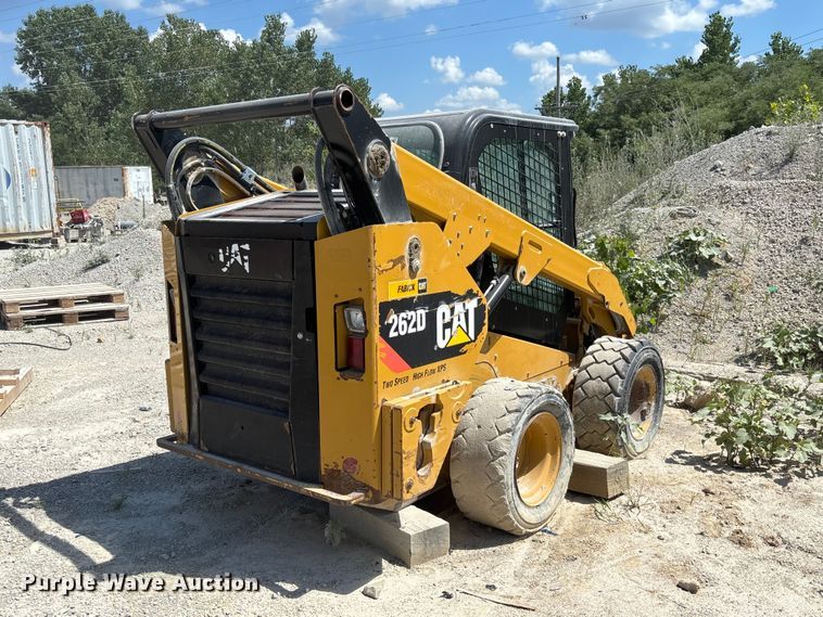 image for item FC1832 2019 Caterpillar 262D skid steer loader