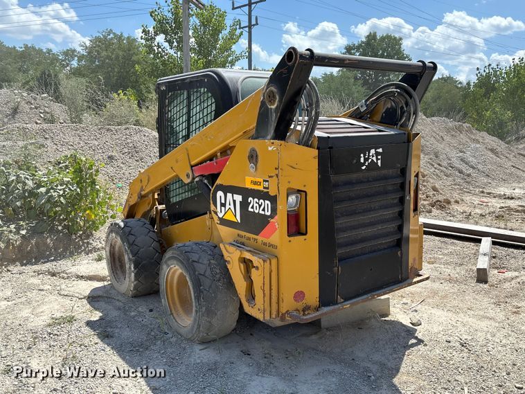 image for item FC1832 2019 Caterpillar 262D skid steer loader