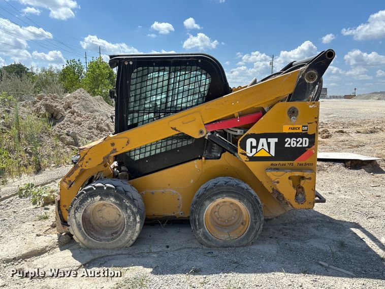 image for item FC1832 2019 Caterpillar 262D skid steer loader