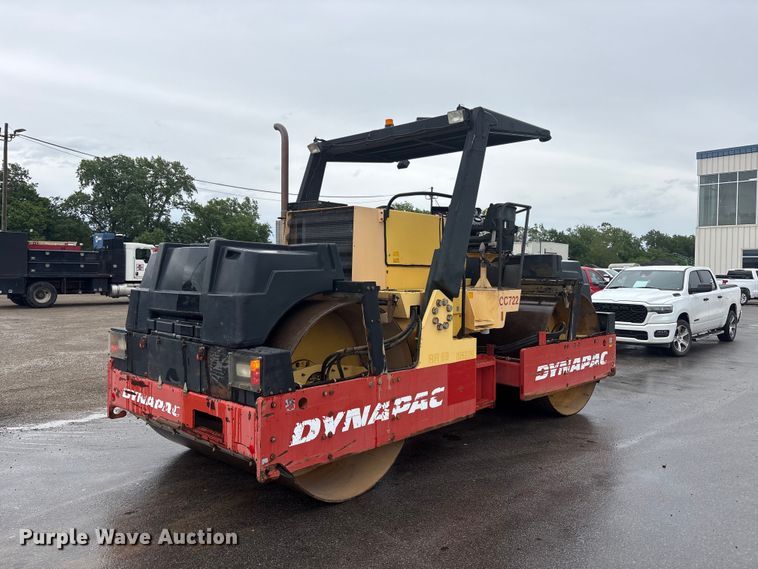 image for item FC2407 2005 Dynapac CC722 double drum vibratory roller