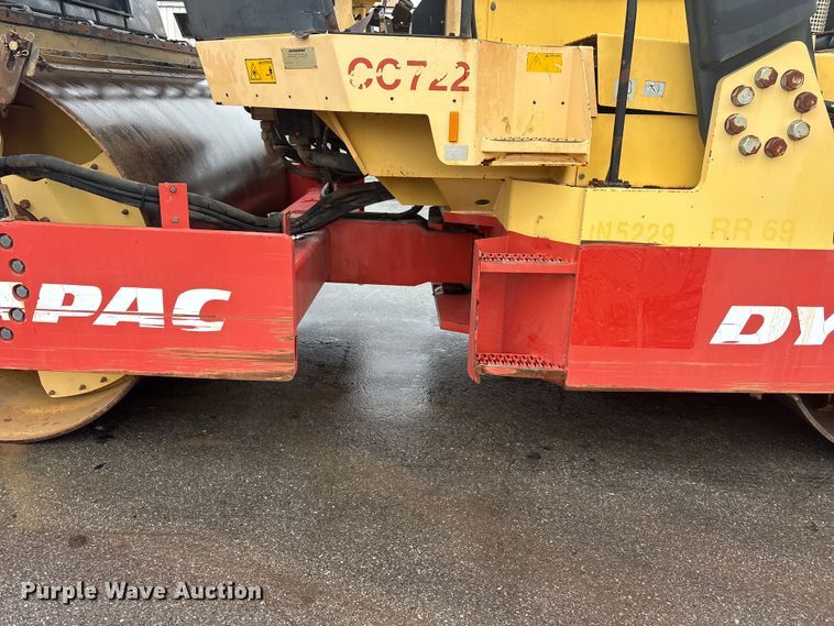 image for item FC2407 2005 Dynapac CC722 double drum vibratory roller