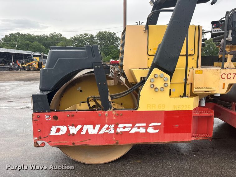 image for item FC2407 2005 Dynapac CC722 double drum vibratory roller