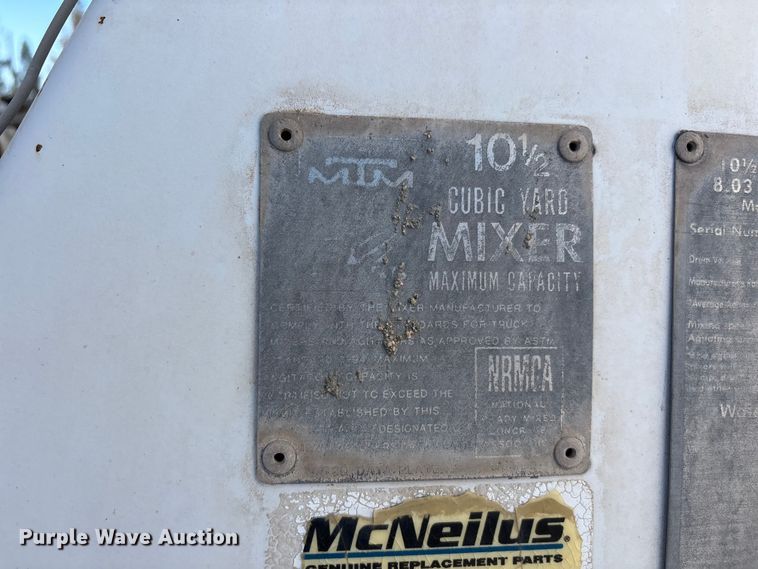 image for item FC2436 1997 Peterbilt 357 ready mix truck