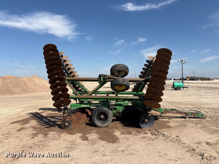 image for item FC2445 John Deere 630 disc plow tandem disk