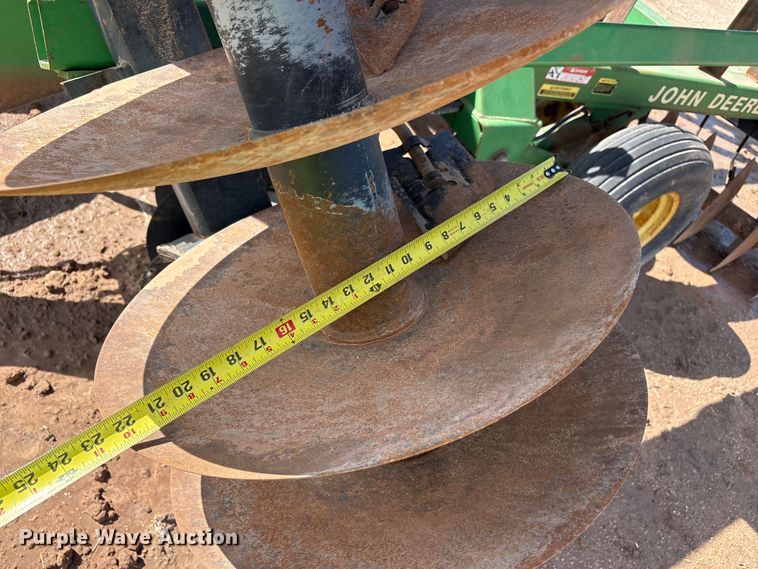 image for item FC2445 John Deere 630 disc plow tandem disk