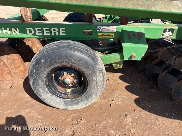 image for item FC2445 John Deere 630 disc plow tandem disk