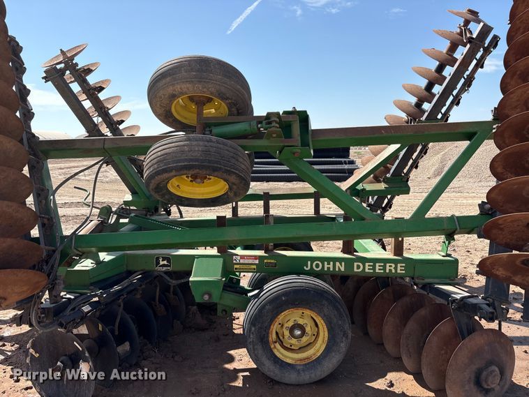 image for item FC2445 John Deere 630 disc plow tandem disk