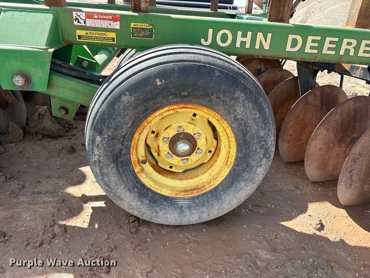 image for item FC2445 John Deere 630 disc plow tandem disk