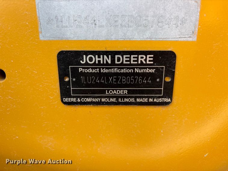 image for item FC2446 John Deere 244L wheel loader