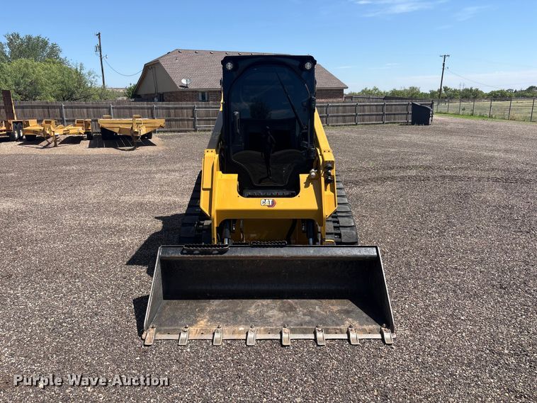 image for item FC2455 2022 Caterpillar 259D3 tracked skid steer loader