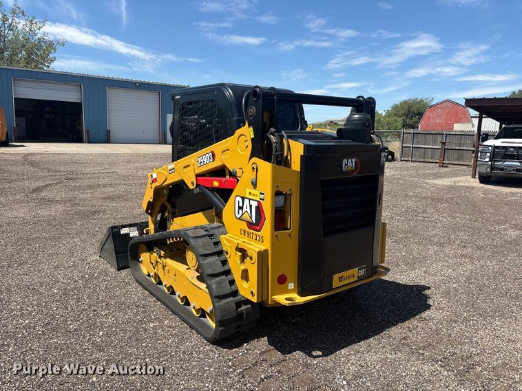 image for item FC2455 2022 Caterpillar 259D3 tracked skid steer loader