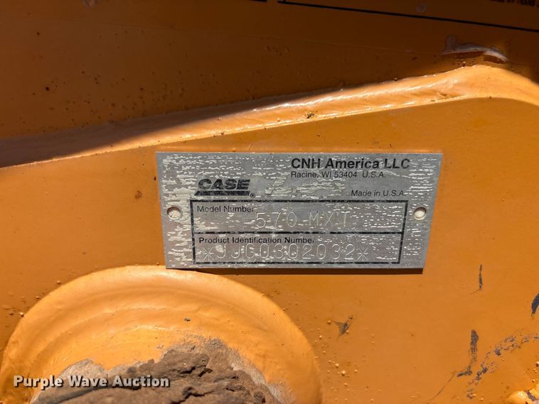 image for item FC2456 2005 Case 570MXT turbo landscape tractor