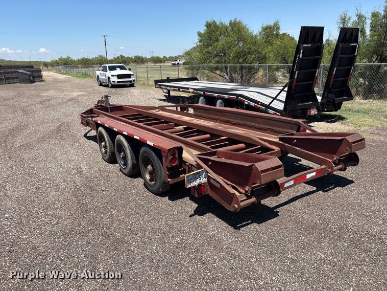 image for item FC2459 2004 Belshe equipment trailer