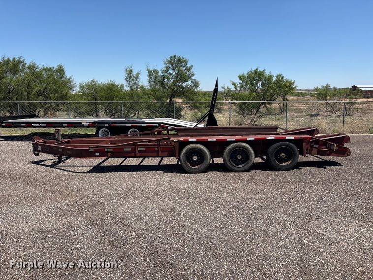 image for item FC2459 2004 Belshe equipment trailer