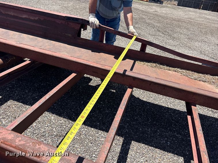 image for item FC2459 2004 Belshe equipment trailer
