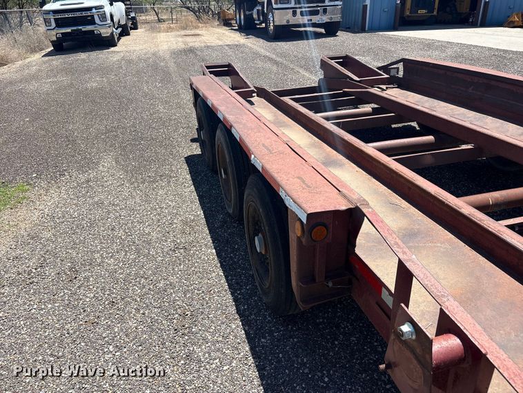 image for item FC2459 2004 Belshe equipment trailer