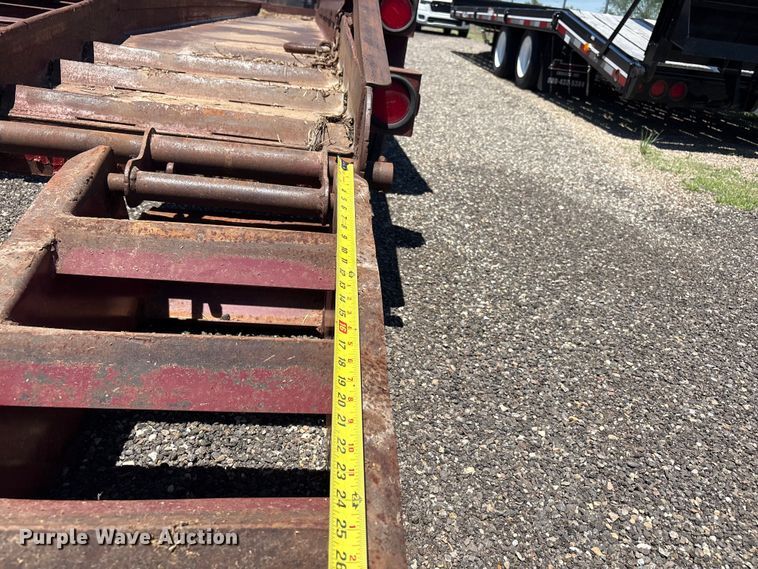 image for item FC2459 2004 Belshe equipment trailer