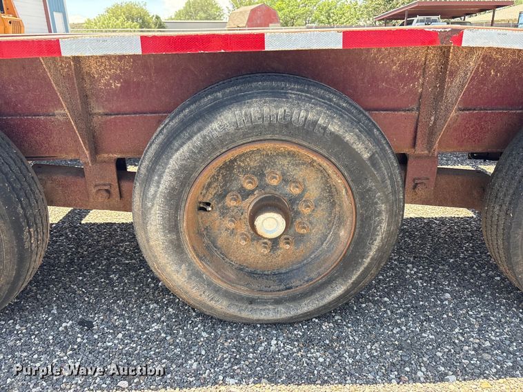 image for item FC2459 2004 Belshe equipment trailer