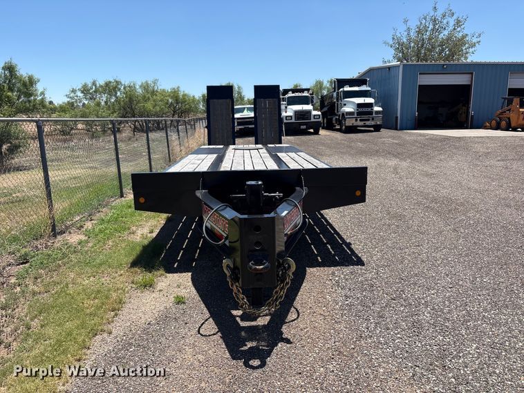 image for item FC2460 2024 Interstate Trailers inc Flatbed 40DLA equipment trailer