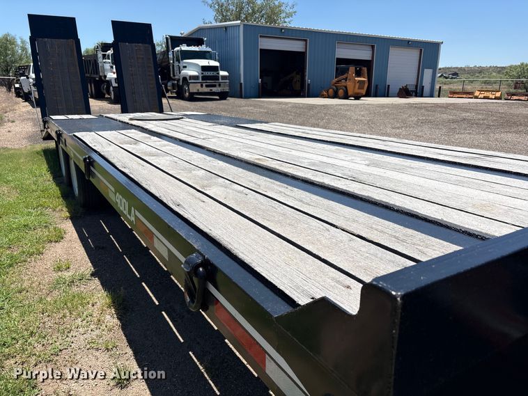 image for item FC2460 2024 Interstate Trailers inc Flatbed 40DLA equipment trailer