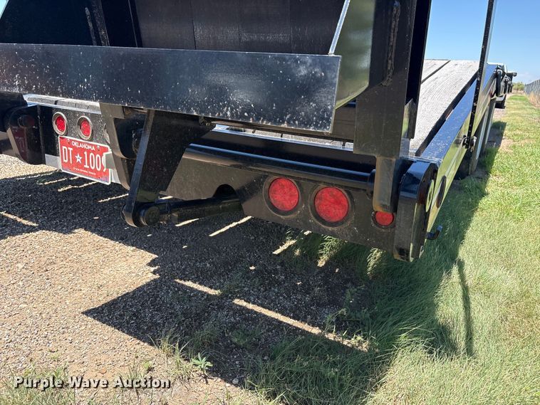 image for item FC2460 2024 Interstate Trailers inc Flatbed 40DLA equipment trailer
