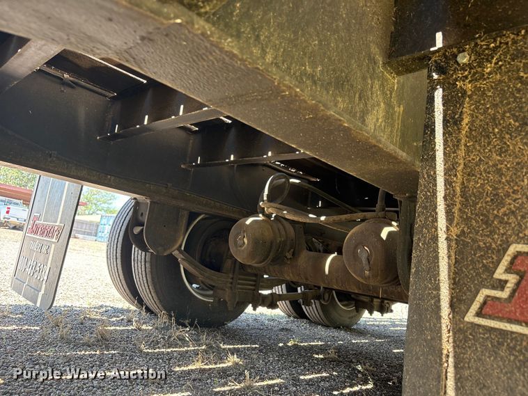 image for item FC2460 2024 Interstate Trailers inc Flatbed 40DLA equipment trailer