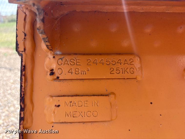 image for item FC2469 Case skid steer bucket