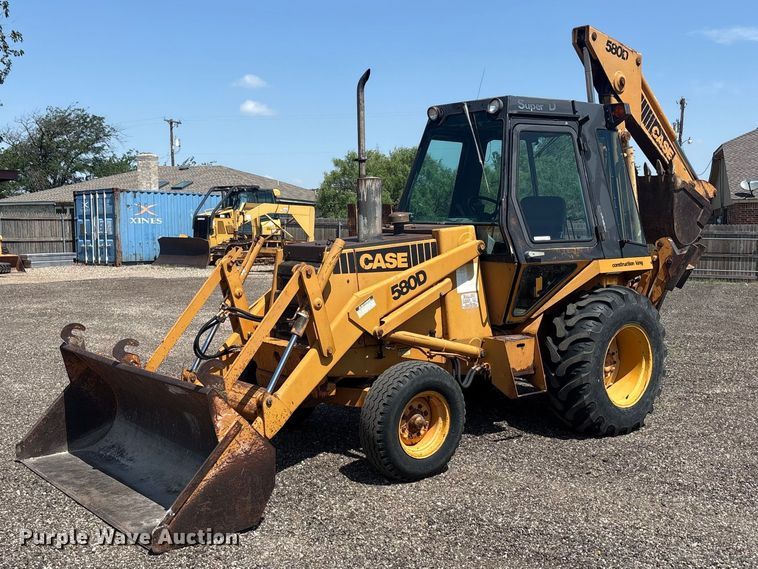 image for item FC2479 1981 Case 580 Super D backhoe