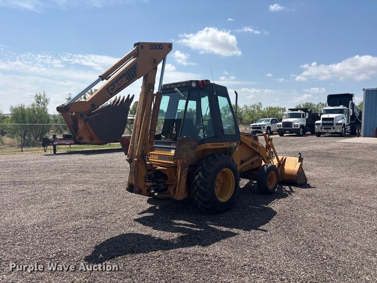 image for item FC2479 1981 Case 580 Super D backhoe