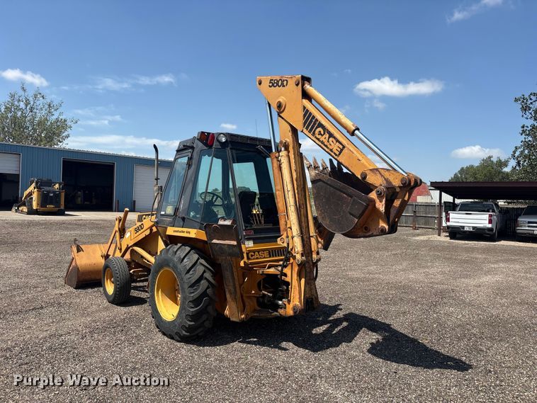 image for item FC2479 1981 Case 580 Super D backhoe