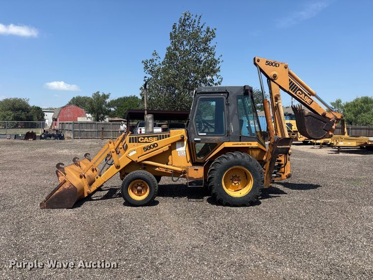 image for item FC2479 1981 Case 580 Super D backhoe