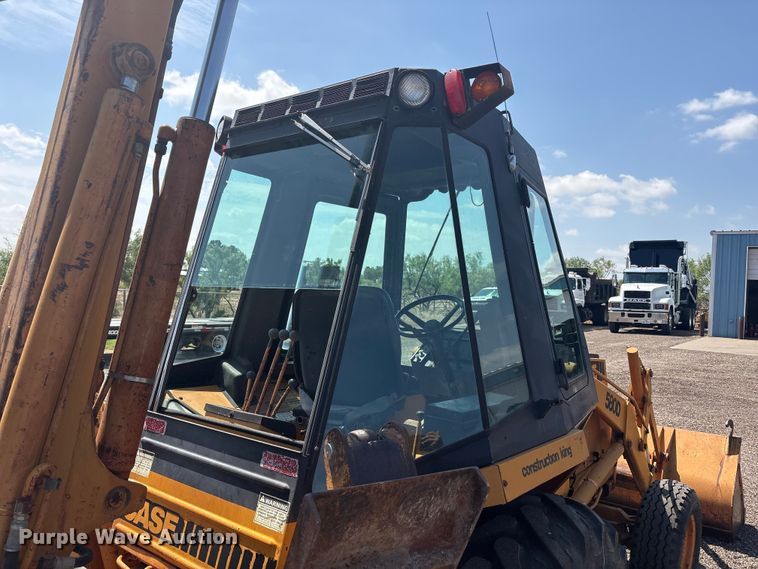 image for item FC2479 1981 Case 580 Super D backhoe
