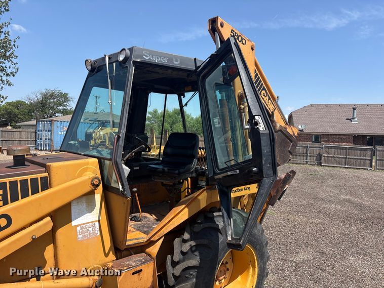 image for item FC2479 1981 Case 580 Super D backhoe