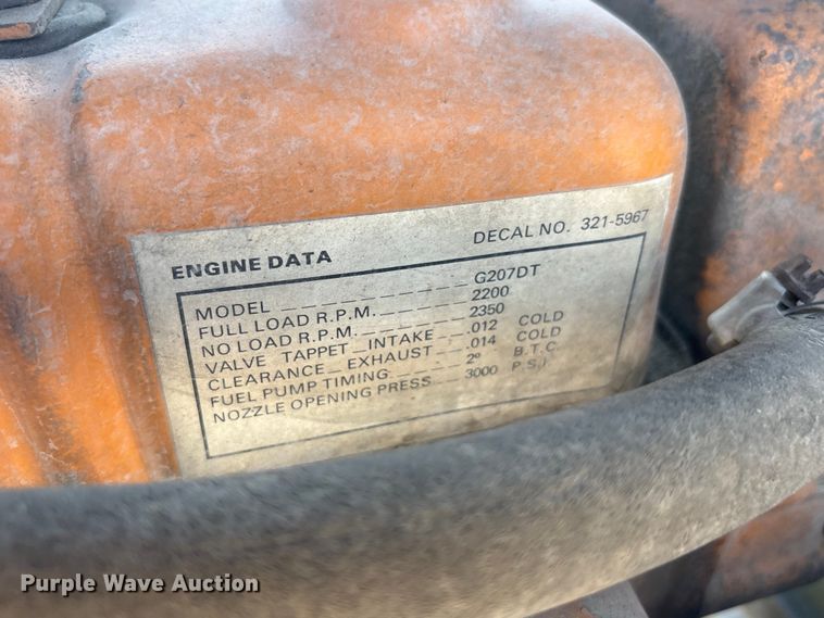 image for item FC2479 1981 Case 580 Super D backhoe