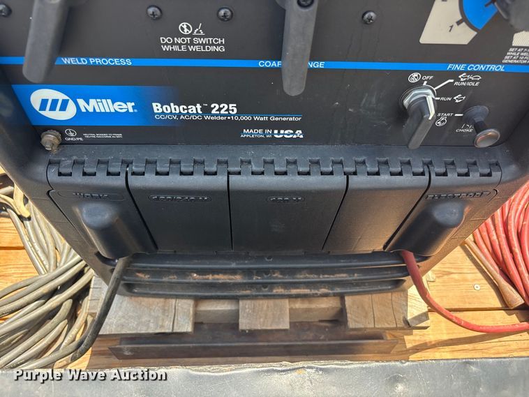 image for item FC2480 Miller Bobcat 225 welder/generator