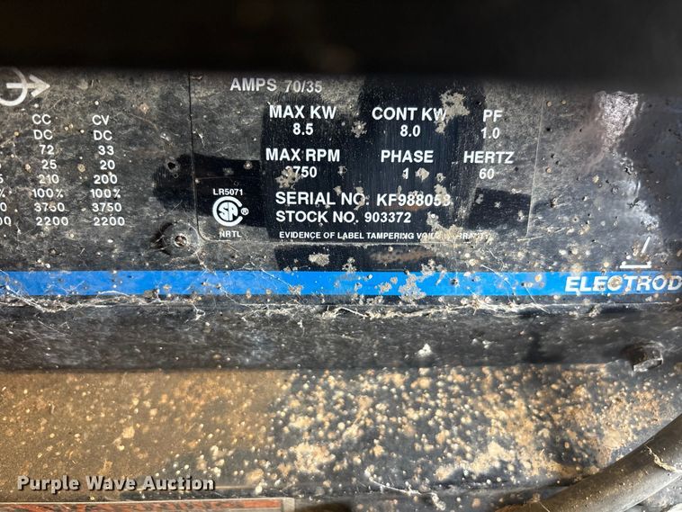 image for item FC2481 1995 Miller Bobcat 225G welder/generator