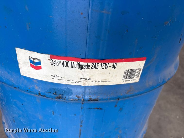 image for item FC2482 55 gallon drum of oil