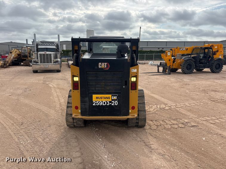 image for item FC2485 2021 Caterpillar 259D3 tracked skid steer loader