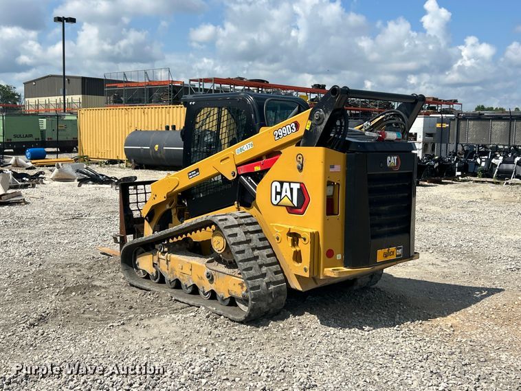 image for item FC2825 2023 Caterpillar 299D3 tracked skid steer loader