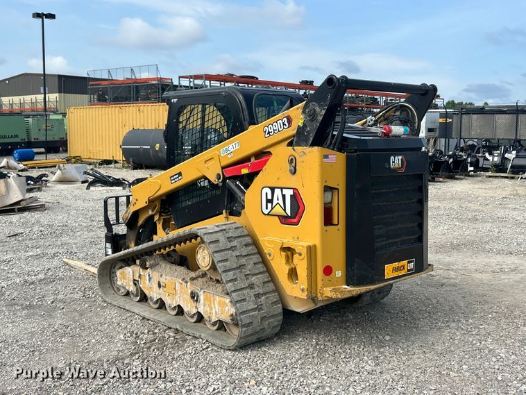 image for item FC2826 2023 Caterpillar 299D3 tracked skid steer loader