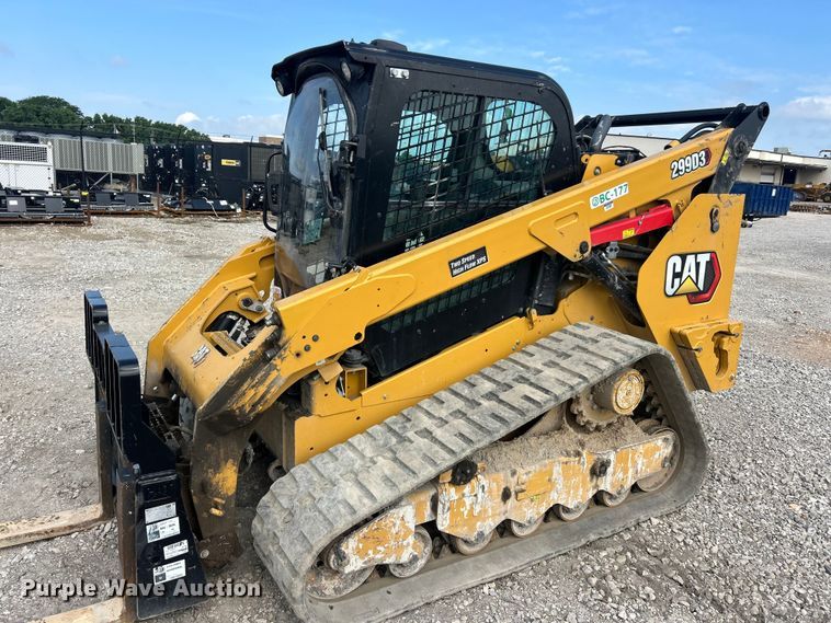 image for item FC2826 2023 Caterpillar 299D3 tracked skid steer loader